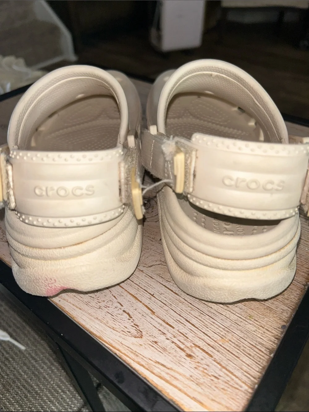 CROCS Kids Classic Clog in Off-White